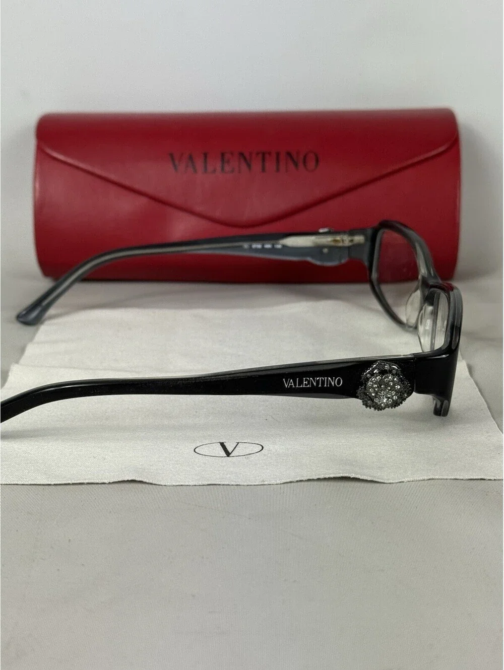 Valentino Eyeglasses Frames Only 5732 46K  130 Made In Italy/With Case